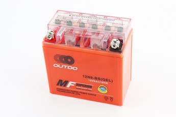 Акумулятор 12V9Ah 12N9-BS GEL (135х75х135мм) МОТО, арт. 348190