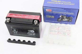 Акумулятор 12V8Ah YT9B-BS кислотний (150х65х105мм), арт. 348199