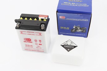 Акумулятор 12V14Аh YB14LA2 кислотний (134х89х166мм), арт. 348203