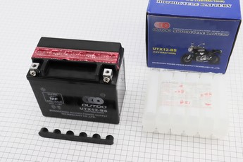 Акумулятор 12V10Ah UTX12-BS кислотний (150x87x130мм), арт. 348206