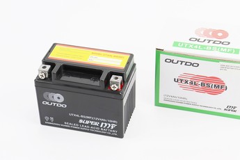 Акумулятор 12V4Ah UTX4LBS(MF) кислотний (113х70х85мм), арт. 348259