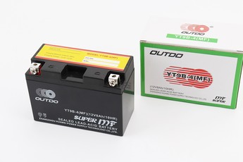 Акумулятор 12V8Ah YT9B-4(MF) кислотний (150х70х105мм), арт. 348278