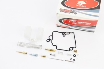 Ремкомплект карбюратора 50-80cc, 16 деталей + поплавець, 139QMB GY6, арт. 349176