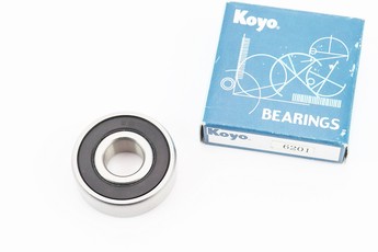 Підшипник 6201 RS (12x32x10) переднього колеса GY6, арт. 349237