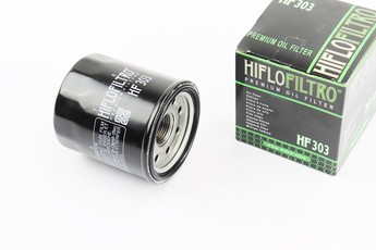 Фільтр масляний HF303 (M20x1,5) Honda CB/CBF/CBR/NC700, Kawasaki, арт. 351255