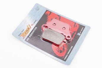 Гальмівні колодки (дискові) Honda CB 600/CBR 600/CBR 600 RR, комплект, червоні, арт. 351336