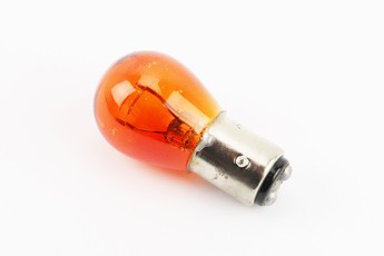 Лампа стопа (велика) 12V 21/5W помаранчева S25/BA15D, арт. 354118
