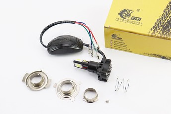 Лампа фари діодна LED-3 SUPER універсальна (комплект різних кріплень), з стабілізатором + стробоскоп, арт. 354121