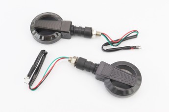 Поворот діодний на гнучкій ніжці + стоп сигнал/габарит LED бублик секвентальний, 2шт, арт. 354215