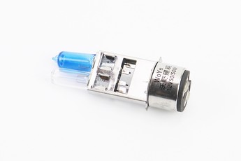 Лампа фари H6 BA20D 12V 50/50W подвійна білий/синій, арт. 354411