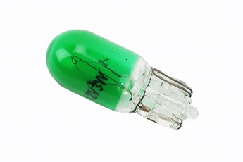 Лампа поворота (зелений без цоколя) 12V/3W T10, арт. 354454