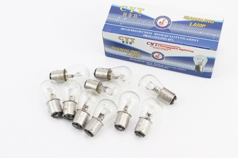 Лампа стопа (велика) 12V21/5W S25/BAY15Dкомплект 10шт, арт. 354503
