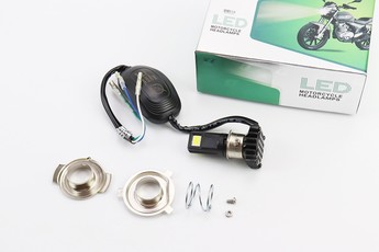 Лампа фари діодна LED-3 SUPER універсальна (комплект різних кріплень), з стабілізатором, тип2, арт. 354512