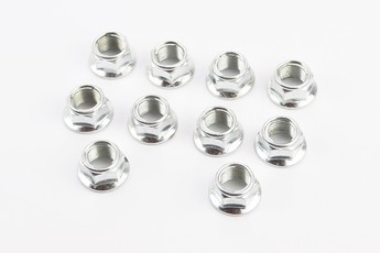 Гайка M16x1,25 заднього колеса, комплект 10шт, 139QMB GY6 50-100cc, арт. 354623
