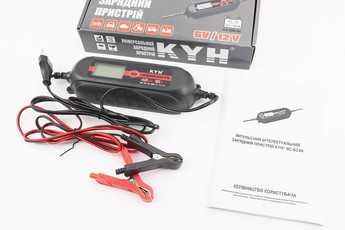 Зарядний пристрій АКБ 6/12V універсальний, арт. 354709