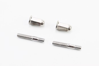 Шпилька M6x36 глушника + гайка, комплект 4 деталі, 139QMB GY6 50-100cc, арт. 354802