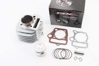 Поршнева Delta 125cc 52,4мм, ЦПГ (циліндро-поршнева група, палець 13мм, висота циліндра 78,3мм, висота поршня 44мм), арт. 357274