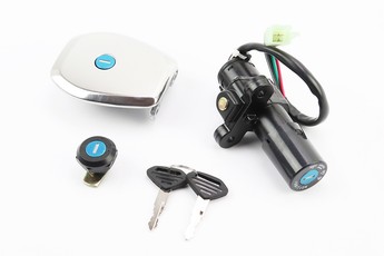 BOXER BM/ВМX 150cc Замки, комплект (запалювання + бардачка + кришка бака) &laquo;DS181022/DS141009&raquo;, арт. 358470