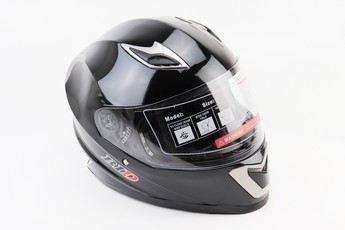 Шолом інтеграл, закритий BLD-M6x S (55-56см), чорний глянець, арт. 360233