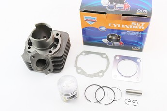 Поршнева Honda Tact, ЦПГ (циліндро-поршнева група) AF-09/AF-16 50cc 41мм (палець 10мм, кріплення глушника 54мм), арт. 363220