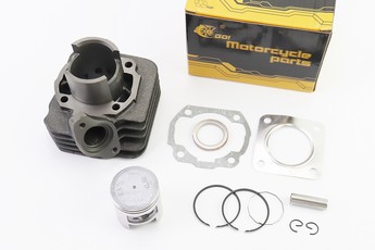 Поршнева Honda Tact, ЦПГ (циліндро-поршнева група) AF-09/AF-16 50cc 41мм (палець 10мм, кріплення глушника 47мм), арт. 363228