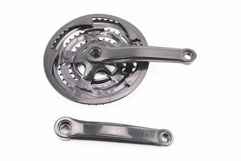 Шатуни &laquo;квадрат&laquo; 170мм, 48,38,28T MTB, чорні BL 05, арт. 403730