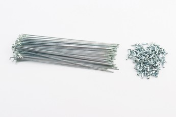Спиця 14Gx186мм, (100шт, комплект), &laquo;хром&laquo;, арт. 403898