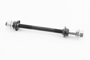 Вісь задня MTB M10х170мм у зборі, кріплення гайка, чорний, арт. 403938