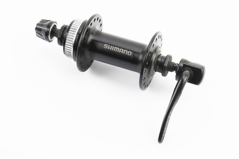 Втулка передня MTB алюмінієва 14Gx36H, Disk-brake Center Lock, кріплення ексцентрик, чорний HB-TX505, арт. 404206