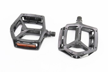 Педалі BMX 9/16&raquo; (111.5x102x22мм) алюмінієві, чорні VB-249DU, арт. 406387
