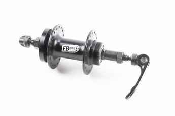 Втулка задня MTB алюмінієва 14Gx36H під тріскачку (велосипедну) Disk-brake, 2 пром-підшипники 6200 2RS, кріплення ексцентрик, чорний FB-A208В, арт. 406465