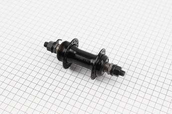 Втулка передня MTB 14Gx36H, Disk-brake (різьба), кріплення гайка, чорний SF A07F, арт. 406864