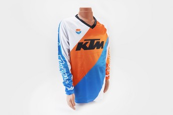 Футболка (Джерсі) чоловіча L=(Polyester 100%), довгі рукави, вільний крій, біло-жовто-синій, НЕ оригінал, арт. 408210