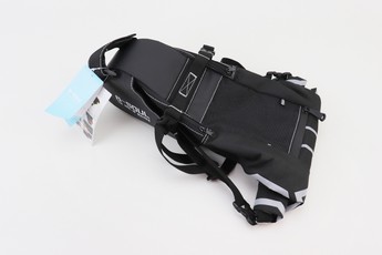 Сумка під сидіння (Bikepacking) 12L, кріплення швидкознімне, чорно-сіра, арт. 409760