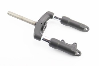 Вилка 10&raquo; амортизаційна, під Disk-brake, чорний Т4 (електросамокат), арт. 410103