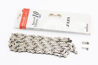 Ланцюг приводний 1/2х5/64х114L 10 швидкостей, сріблясто-чорний DECA-101, арт. 411058