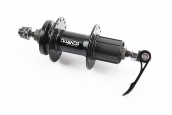 Втулка задня MTB алюмінієва 14Gx32H під касету 8-10 зірок, Disk-brake, кріплення ексцентрик, чорний KT-MD4R, арт. 411218
