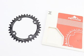 Зірка передня MTB Narrow Wide 34Т (BCD:104мм), алюмінієва, чорна, арт. 411268
