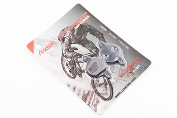 Гальмівні колодки Disk-brake (Magura LOUISE FR, 2002-2006, CLARA 2001-2002), чорні YL=1012, арт. 411277