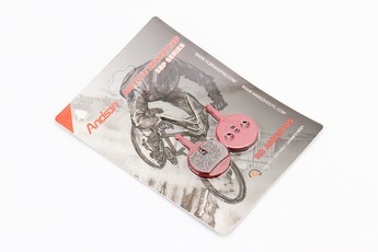 Гальмівні колодки Disk-brake (Avid Ball Bearing 5), червоні YL=1018, арт. 411352