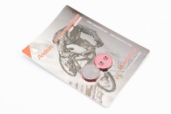 Гальмівні колодки Disk-brake (Xiaomi Mijia M365, Wiggle Voxa MD35), червоні YL=1005, арт. 411613
