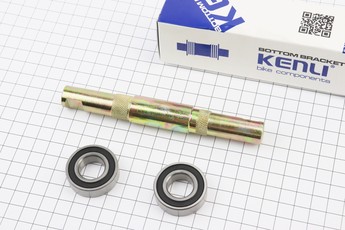 Каретка ХВЗ 140мм, під клин, пром-підшипники (17х35х10) &laquo;6902/6003&raquo;, арт. 411761