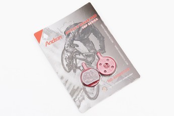 Гальмівні колодки Disk-brake (PROMAX DSK-400,410,610,610J,650,650J, XNINE), червоні YL=1048, арт. 412038