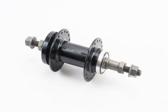 Втулка задня MTB алюмінієва 14Gx36H під тріскачку (велосипедну) Disk-brake, кріплення гайка, чорний SF A210R, арт. 412065