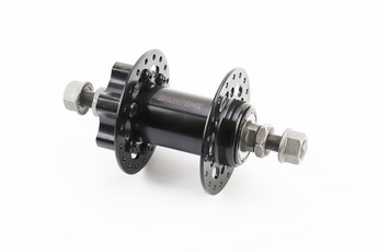 Втулка передня MTB 14Gx36H, Disk-brake, кріплення гайка, чорний SF A25, арт. 412066