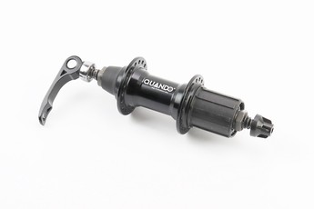 Втулка задня MTB алюмінієва 14Gx36H під касету 8-10 зірок, V-brake, кріплення ексцентрик, чорний KT-AR8R, арт. 412071