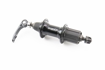 Втулка задня MTB алюмінієва 14Gx32H під касету 8-10 зірок, V-brake, кріплення ексцентрик, чорний KT-AR8R, арт. 412072