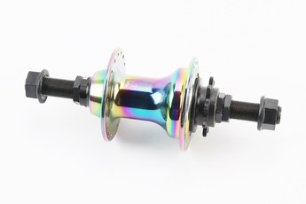 Втулка задня BMX алюмінієва 14Gx36H драйвер 9т, 4 пром-підшипники 6902 2RS, вісь 14мм, кріплення гайка, хамелеон FB-B17R, арт. 412090