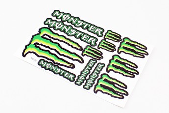 Наліпки на планшеті &laquo;Monster&raquo; набір 12шт 17х26, 7054, арт. 502257