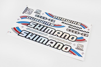 Наліпки на планшеті &laquo;SHIMANO&raquo; набір 13шт 34х20, B17, арт. 502267